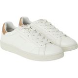Bjorn Börg T305 Sneakers Laag - Wit/Rose Goud - Synthetisch Leer