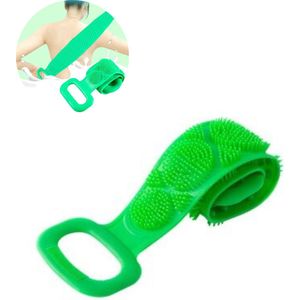 HMerch™ Ergonomische Rug Scrubber - 70 cm - Groen - Scrub Douche - Rug Borstel - Loofah - Rug Schrobber - Doucheborstel - Rugborstel