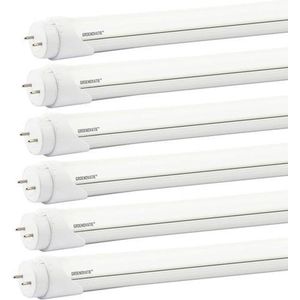 Groenovatie LED TL T8 Buis Pro - G13 Fitting - 22W - 150cm - 2640 Lumen - 840 - Neutraal Wit - 6-Pack