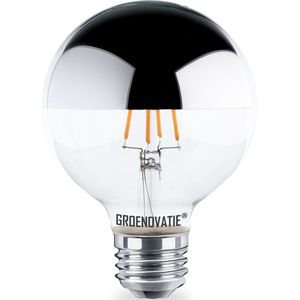 Groenovatie E27 LED - Filament Globelamp G125 - Kopspiegel - 4W - Extra Warm Wit - Dimbaar