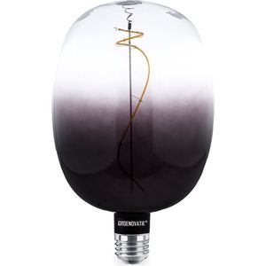 Groenovatie E27 LED Filament XL Half Smoke - Globelamp - 6W - Warm Wit - Dimbaar