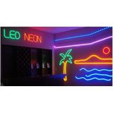 Groenovatie LED Neon Flex 12V - Blauw - 1 Meter - 8 Watt/meter - Extra Small