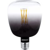 E27 LED Filament XL T145 Half Smoke Globelamp 6W Warm Wit Dimbaar