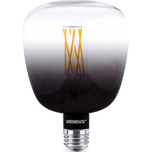E27 LED Filament XL T145 Half Smoke Globelamp 6W Warm Wit Dimbaar