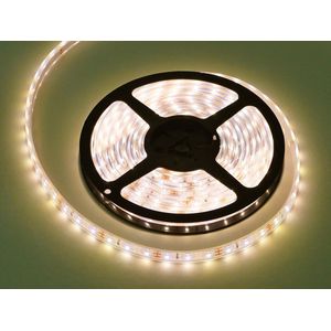 LED Strip 230V, 5 Meter, 12 Watt/meter, Dimbaar, Warm Wit, Waterdicht IP68