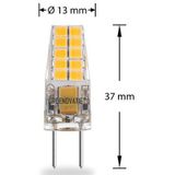 Groenovatie GY6.35 LED Lamp - 3W - Warm Wit - SMD - Dimbaar - 6-Pack