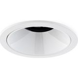 LED Inbouwspot 10W CREE, Rond, Ø84mm, Kantelbaar, Dimbaar, Wit/Wit, Warm Wit