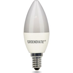 Groenovatie E14 LED Kaarslamp - 5W - Warm Wit - 475 lm - Vervangt 50W