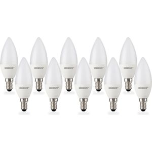 E14 LED Kaarslamp 5W Warm Wit 10-Pack