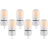 Groenovatie G4 LED Lamp 3W - COB - Warm Wit - Dimbaar - 6-Pack