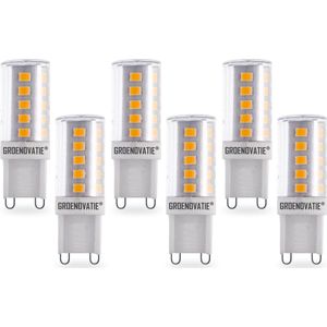 Groenovatie LED Lamp - G9 Fitting - 3.5W - SMD - 6-Pack