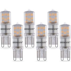 Groenovatie LED Lamp - G9 Fitting - 3W - SMD - 6-Pack