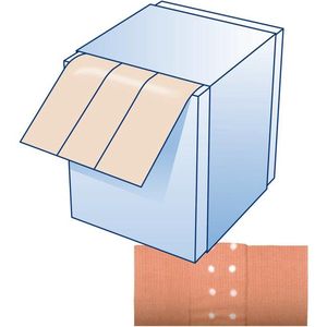 Pleister - Textiel - 5m x 6cm - Rol in Dispenserdoos