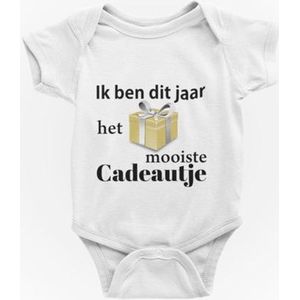 Passie voor Stickers Baby Rompertje: Ik ben dit jaar het mooiste cadeautje  62/68