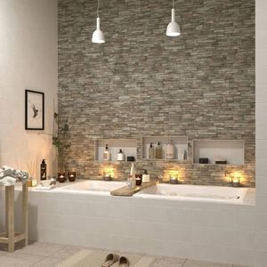 Gliss - Shelf - Badplank - Wit Olie - Massief Eikenhout - 80 cm