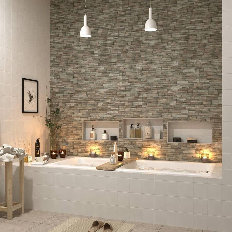 Gliss - Shelf - Badplank - Wit Olie - Massief Eikenhout - 80 cm