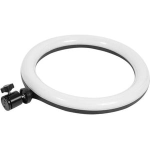 LED Ring Lamp 20Cm - Bluetooth Afstandsbediening - Telefoonhouder - Zonder Statief