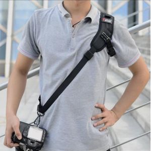 FAIRCO F-1 Camera Schouderriem - SLR DSLR - 150cm - Polyester - Zwart