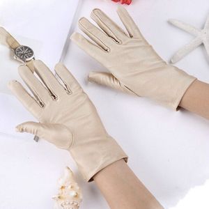 Beschermende Handschoenen - Handschoenen Beige - Eczeemhandschoen - Gloves - Jewelry Handschoen - Werk Handschoen - Beauty salon handschoenen - Veiligheid Handschoen Lichtgewicht Unisex Zacht MAAT L ----- HiCHiCO®