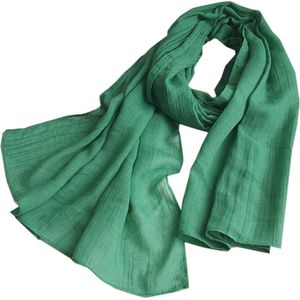 Grote Sjaal Dames - Omslagdoek - 190x150 cm - Groen
