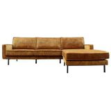 Loungebank Apache II Velvet Gold - Luxueuze en flexibele toevoeging aan elk interieur