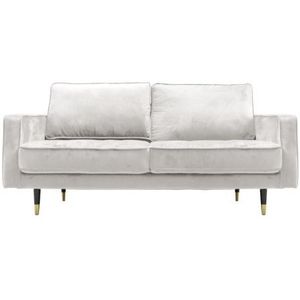Sofa Miki 3-zits Velvet Pearl White