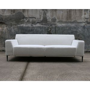 Buffalo 3-zits II Sofa in wit bouclé stof