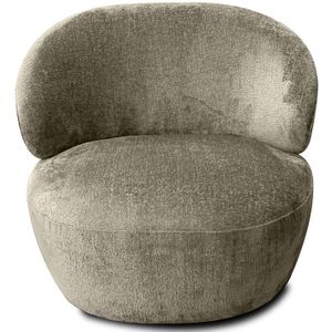 Fauteuil Toon Structure Velvet Taupe