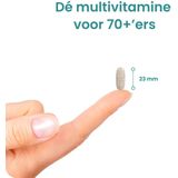 Flinndal Multi 70+ Tabletten - Multivitamine voor 70 jaar en ouder - Met Extra Vitamine D, B11 en B12 - 90 Tabletten