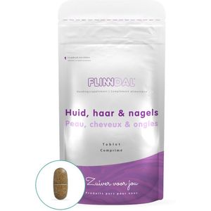 Flinndal Huid, Haar & Nagels Tabletten - Voor een Gezonde Huid en Stralend Haar - 30 Tabletten
