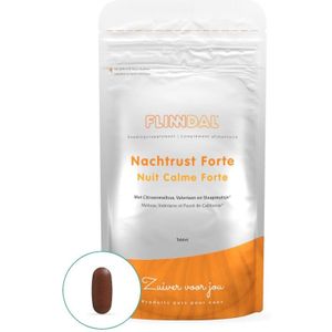 Flinndal - Nachtrust Forte - Tabletten - Hoog Gedoseerd - 30 Tabletten
