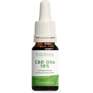 Hennep Olie 10% 3 flesjes (30 ml, 600 druppels) (Full spectrum CBD Olie – Met gegarandeerd 10% CBD) - 30 ml - Flinndal