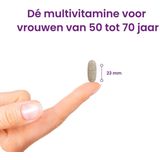 Flinndal Multi 50+ Tabletten - Multivitamine Voor Behoud van Vitaliteit - Voor Vrouwen van 50 tot 70 Jaar - 30 Tabletten