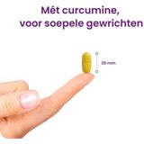 Glucosamine 60 tabletten (Glucosamine uit D-glucosamine sulfaat2KCl - Mét curcumine voor het behoud van gezonde gewrichten*) - 60 Tabletten - Flinndal