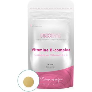 Vitamine B-complex 30 tabletten (Voor de energiehuishouding, alle 8 B-vitaminen) - 30 Tabletten - Flinndal