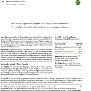 Flinndal - Prosta Comfort - Voedingssupplement - 60 Capsules - Plantaardige Ingrediënten