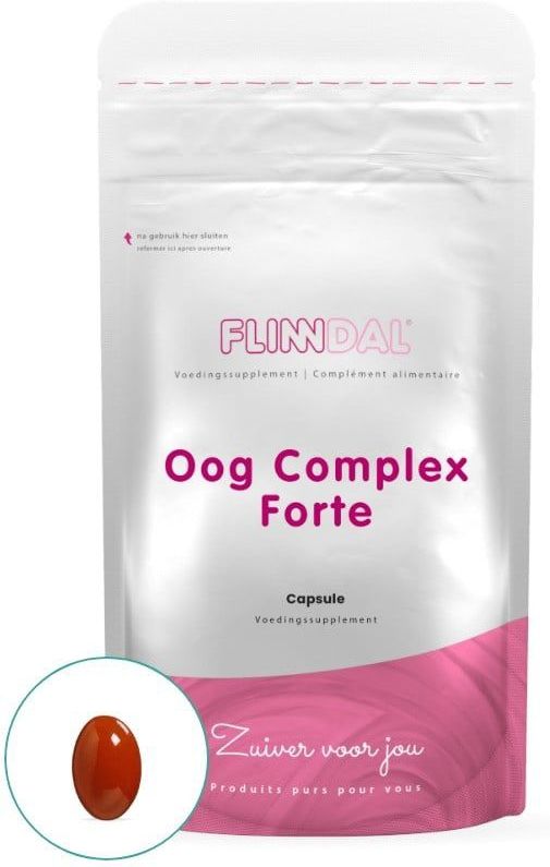 Flinndal Omega 3 Oog Capsules - Goed voor Gezichtsvermogen en Conditie van Oog - 30 Capsules