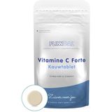 Vitamine C Forte Kauwtablet 90 kauwtabletten met herhaalgemak (Combinatie van gebufferde vitamine C en ascorbinezuur - Kauwtablet voor een goede weerstand) - 90 Kauwtabletten - Flinndal