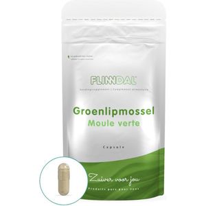 Flinndal Groenlipmossel Capsules - Bevat 500 mg Groenlipmosselextract - 30 Capsules