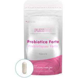 Flinndal Probiotica Forte Tabletten - Probioticamix met 6 Bacteriestammen (6 miljard kve) - 30 Tabletten