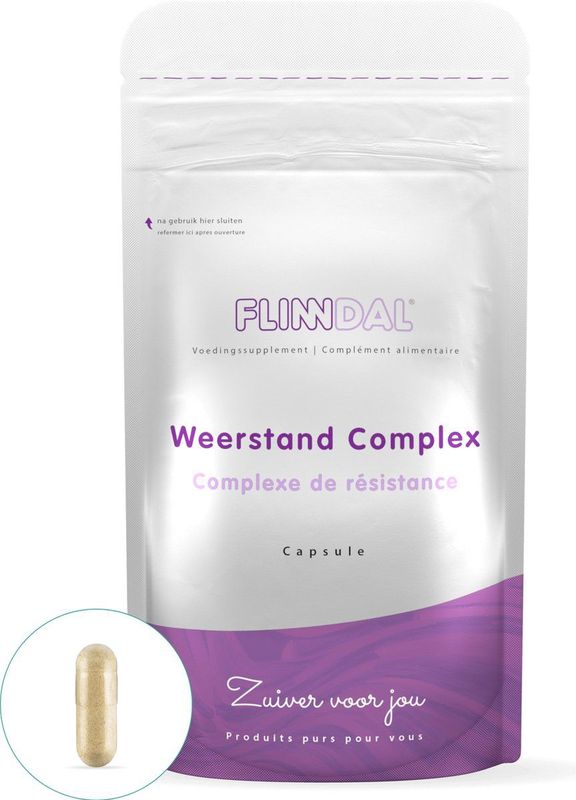 Flinndal - Weerstand Complex - Voedingssupplement - 60 Capsules