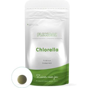 Bio Chlorella 30 tabletten (Chlorella heeft een gunstig effect op de functie van de lever, nieren en galblaas*) - 30 Tabletten - Flinndal