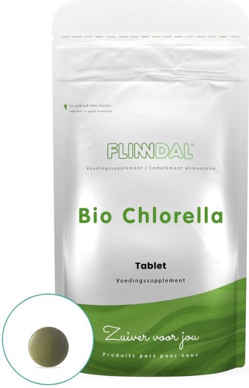Chlorella - Voedingssupplement - Groen - Poeder - 100g