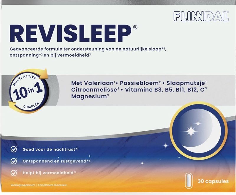 Flinndal - Revisleep - Slaapmiddel - Natuurlijke Ingrediënten