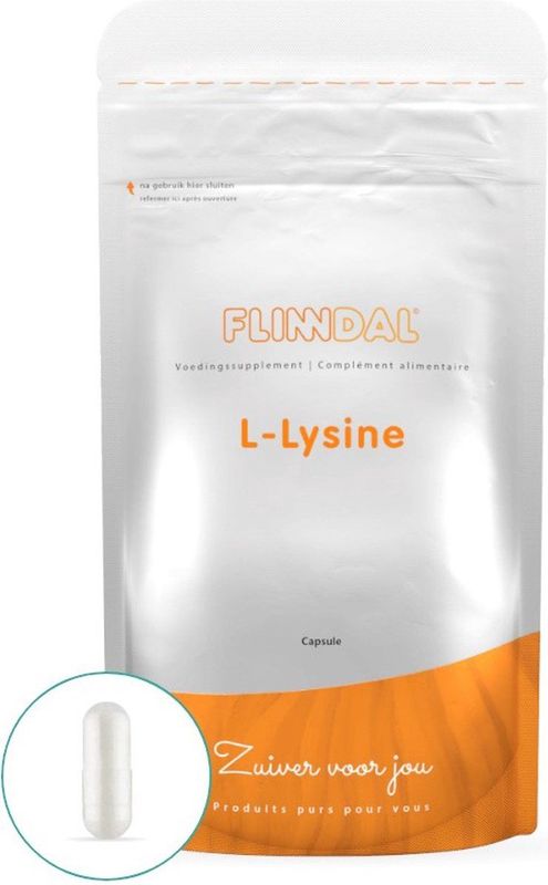 L-Lysine - Capsules - 100% Zuiver - Biologisch Verkrijgbaar
