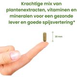 Flinndal - Liver QR - 30 Capsules - Krachtige Mix van Plantenextracten - Voor Gezonde Lever en Spijsvertering