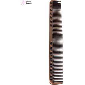 Aluminium kam - Stijlkam - Haarkam - Stijlkam - Bruin