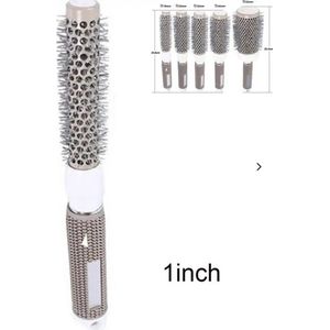Ceramic + Ion Speed XL Volwassene Ronde haarborstel 19 Grijs