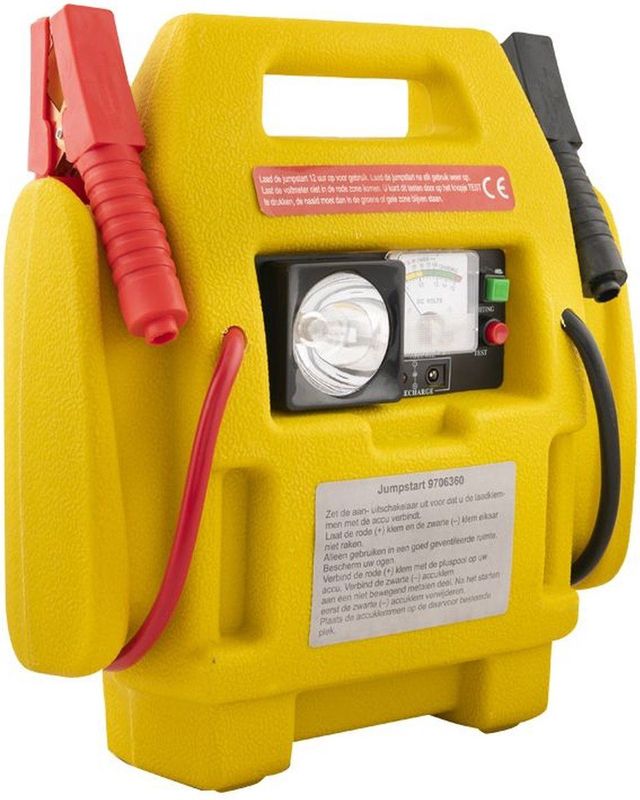 Topgear - Jumpstart 4 in 1 - Starthulp - Draagbaar - Jumpstarter en Compressor