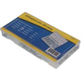 Topgear Zelftappers Assortiment - 200 stuks - Kruiskop - Chroomkleurig - Diverse maten